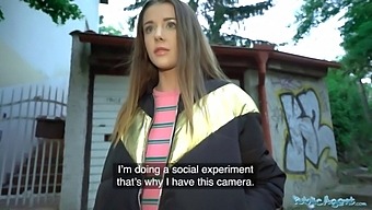 Sybil Kailena'S Spontaneous Outdoor Encounter With A Stranger Leads To Intense Sex
