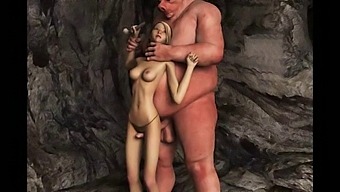 Monster Cock Cum On 3d Models In Fetish Video