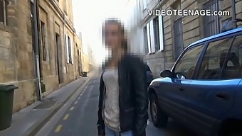 Adolescenți Europeni Amatori Audiție Pentru Primul Lor Film Pentru Adulți
