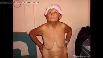 Amateur Bbw Granny'S Self-Pleasure Captured In High-Quality Images
