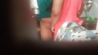 Indian Stepfather-In-Law And Teen Daughter-In-Law Have Passionate Sex In Kitchen