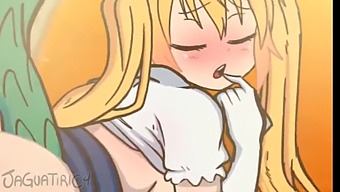 Kobayashi-San'S Intense Encounter With Tohru'S Intimate Area