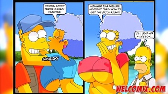 Ontdek De Beste Cartoonknotsen En Borsten In Simpson-Porno