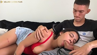 Step-Sister'S Mouthful Of Cum - Hd Teen Blowjob