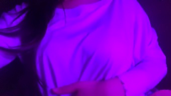 Intense Fingering Action Up Close