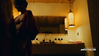 A Romantic Couple’s Passionate Hotel Encounter