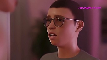 3d Animated Hentai Of A Stepson And His Sexy Milf Stepmother.